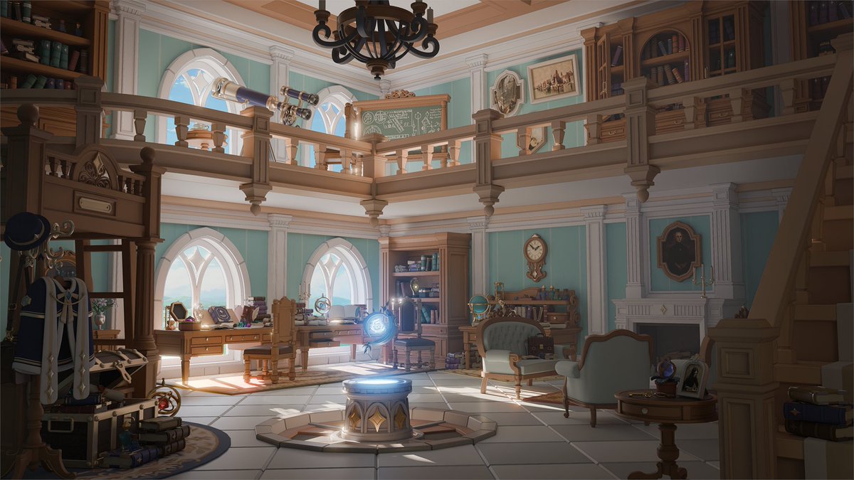 A dormitory at a magic academy
#Blender #b3d