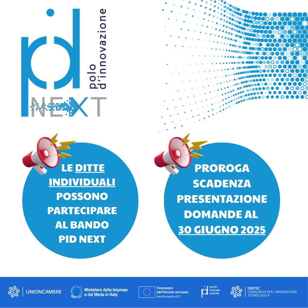 CCIAARIVLIG's tweet photo. 📢𝐀𝐆𝐆𝐈𝐎𝐑𝐍𝐀𝐌𝐄𝐍𝐓𝐎 𝐁𝐀𝐍𝐃𝐎 𝐏𝐈𝐃 𝐍𝐄𝐗𝐓 due importanti novità per le imprese: 
✅il bando si estende anche alle ditte individuali 
✅proroga dei termini di presentazione delle domande al 30 giugno 2025
info: https://t.co/4chXhG9hQg
#pidnext #pidcciaarivlig https://t.co/9zVI2q7PMT