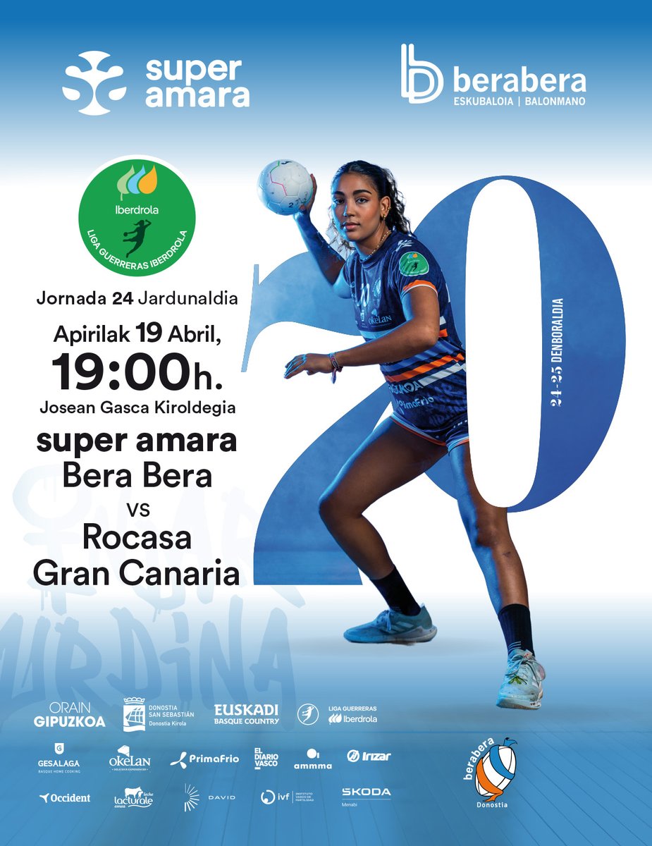 super amara Bera Bera (@balonmaberabera) on Twitter photo La previa del partido de mañana sábado en el Gasca (19 h.) de la <a href="/IberdrolaDHF/">Liga Guerreras Iberdrola</a> ante <a href="/BMRemudas/">Rocasa Gran Canaria</a>
berabera.com/es/secciones/b…
venta de entradas 👇
venta.berabera.com/es/entradas/ve… La previa del partido de mañana sábado en el Gasca (19 h.) de la <a href="/IberdrolaDHF/">Liga Guerreras Iberdrola</a> ante <a href="/BMRemudas/">Rocasa Gran Canaria</a>
berabera.com/es/secciones/b…
venta de entradas 👇
venta.berabera.com/es/entradas/ve…