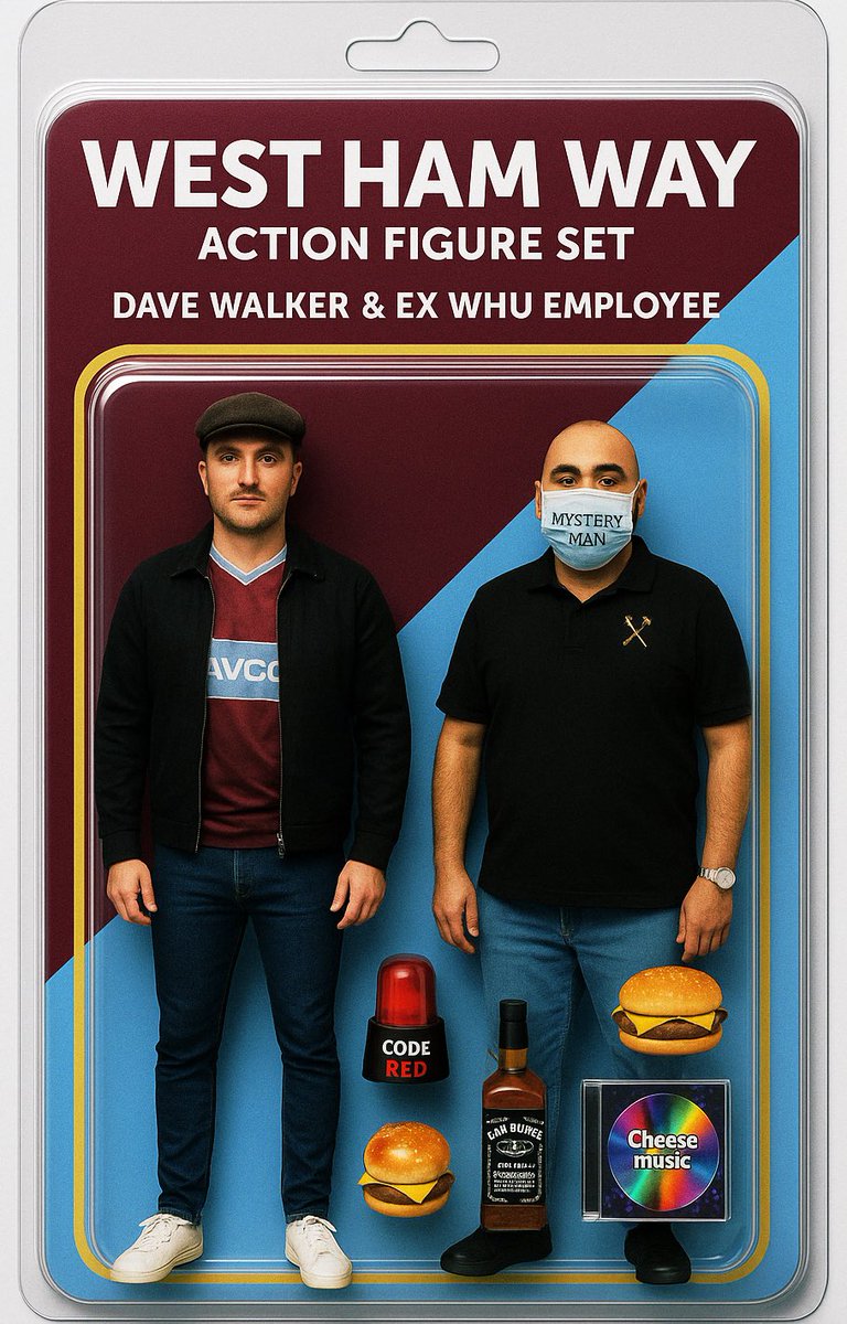 KevTwine86's tweet photo. @MartinAllen1965 @ExWHUEmployee @DaveWalkerWHU what ya think gents can we get these sold online 😂 hopefully warrants a ‘Weirdo’ https://t.co/bPnncvvIkH