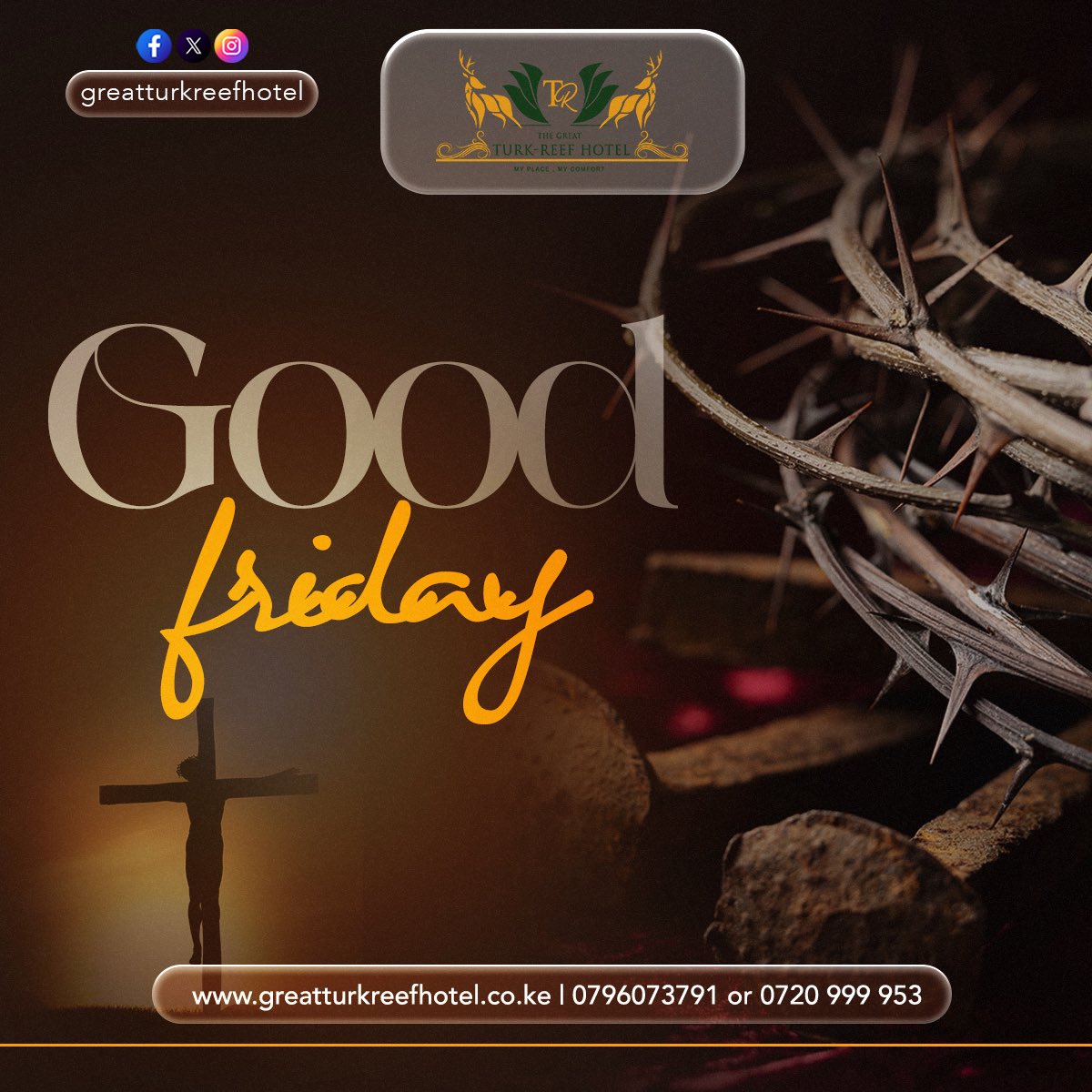 Wishing you all a blessed Good Friday !