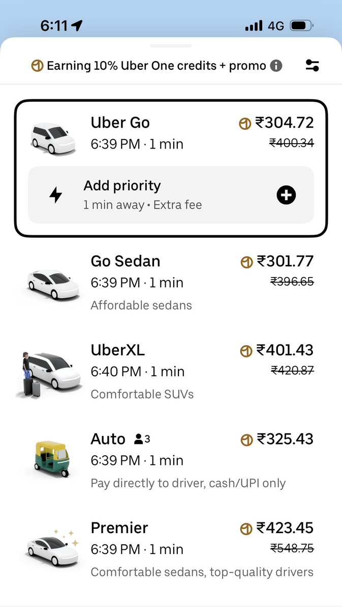 Pratish (@ursptk) on Twitter photo In Kochi Uber Sedan cheaper than Uber Go which in turn cheaper than Uber Auto 😱 <a href="/Uber_India/">Uber India</a> <a href="/Uber_Support/">Uber Support</a> <a href="/Uber/">Uber</a> In Kochi Uber Sedan cheaper than Uber Go which in turn cheaper than Uber Auto 😱 <a href="/Uber_India/">Uber India</a> <a href="/Uber_Support/">Uber Support</a> <a href="/Uber/">Uber</a>