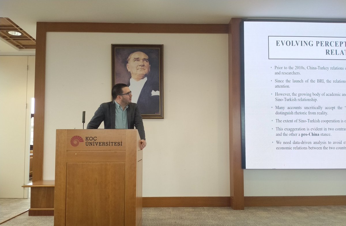 <a href="/KU_Leuven/">KU Leuven</a> Now at #TCSS2025: Burak Gürel (<a href="/kocuniversity/">Koç Üniversitesi</a>) presents "Turkish News Media's Representations of Sino-Turkish Economic Relations" - analyzing how media frames China and the Belt and Road Initiative. Joint work with Ubeyd Öktem and Ali Hürriyetoğlu.