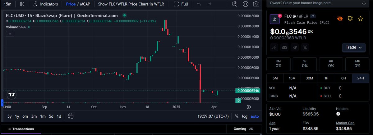 💥 $FLC Price Update!

🎁 Get 20,000 $FLC with every #mint
🌟 Mint a 1–5 Star #NFT to unlock exclusive #rewards

🎨 Mint now for just 399 $FLR
👉 toiletmonsters.fun/mint

#Flaredrop #FLC #NFT <a href="/Flarecommunity/">FLare community</a> <a href="/FlareNetworks/">Flare ☀️</a> <a href="/FassetsFund/">FAssets Fund FLARE</a> #FAssets