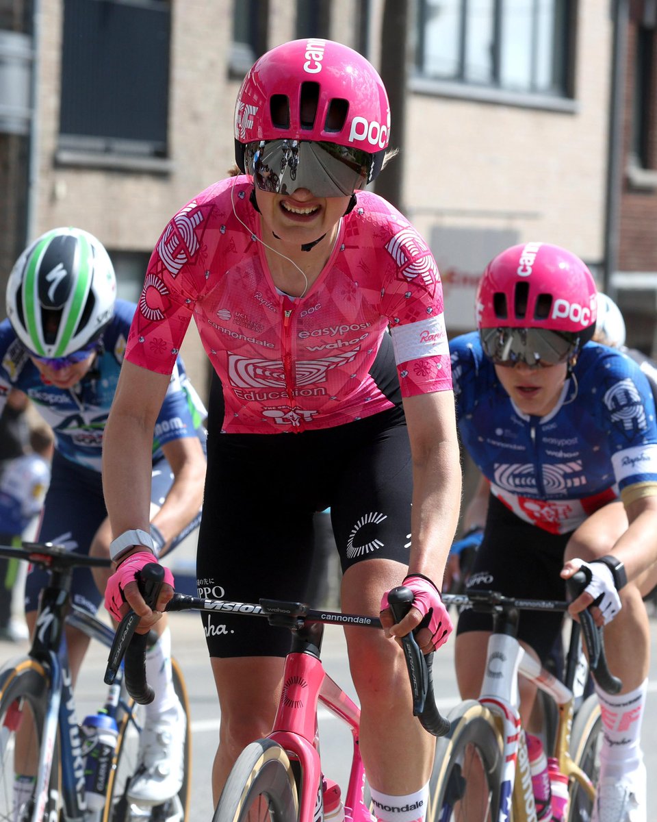 EF_Oatly's tweet photo. Mags-nificent ✨

Magdeleine Vallieres lit up Brabantse Pijl with a big attack on the final lap. Love to see the squad kicking off the Ardennes in the front 💪

📸 @gettyimages https://t.co/RkHmVoHwwy