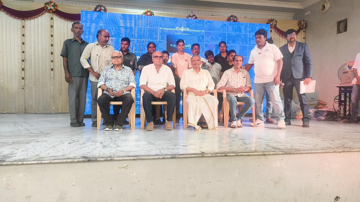 Done Channel (@donechannel1) on Twitter photo .#ActorBlackPandi's initiative <a href="/UdhavumManidham/">Udhavum Manidham</a> is making a real difference in people's lives.
<a href="/HospitalsApollo/">HospitalsApollo</a> #DatoRadhaRavi #Thalaivasalvijay #Thiyagi @sureshchandraa @abdulnassaroffl .#ActorBlackPandi's initiative <a href="/UdhavumManidham/">Udhavum Manidham</a> is making a real difference in people's lives.
<a href="/HospitalsApollo/">HospitalsApollo</a> #DatoRadhaRavi #Thalaivasalvijay #Thiyagi @sureshchandraa @abdulnassaroffl