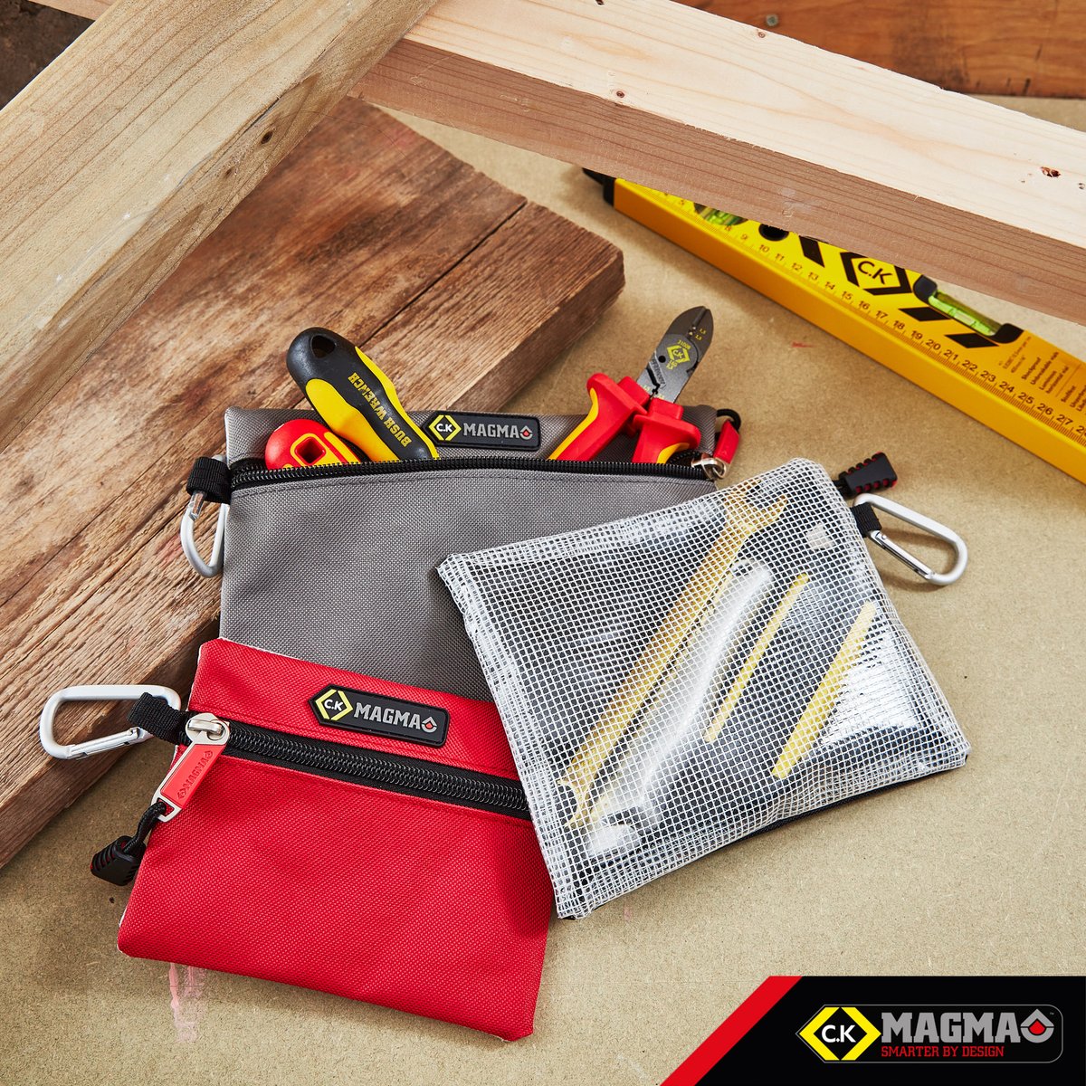 Are you the type of tradie who needs everything in its place? Stay organised and focused on the job with the Three Pocket Pouch.
🔎MA2740