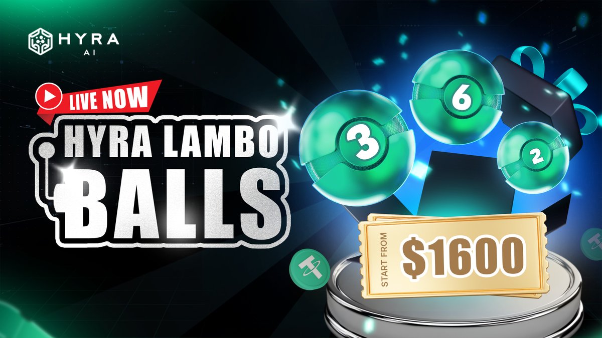 🎱🔥 It’s Here... Again! Hyra Lambo Balls Draw #4 is NOW LIVE! 🔥🎱

$1,600 is up for grabs and it’s hunting for new winners. Could it be your turn this time? 👀

Tap in HERE👉lamboballs.hyra.network

Drop your prize tier wish below and let the universe do its thing. 🍀👇