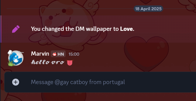 e-dating on discord is so fucking back