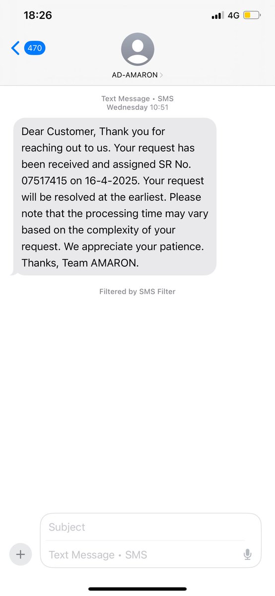 kceo76's tweet photo. @amaronofficial @ConsumerReports 3 days since complaint logged abt battery draining and car not starting. Battery under warranty. Request ref in the attached screenshot. Multiple calls but no one so far to check. No one avlbl 2 speak on 24x7 customercare. Need urgent attention. https://t.co/MkYMQm93or
