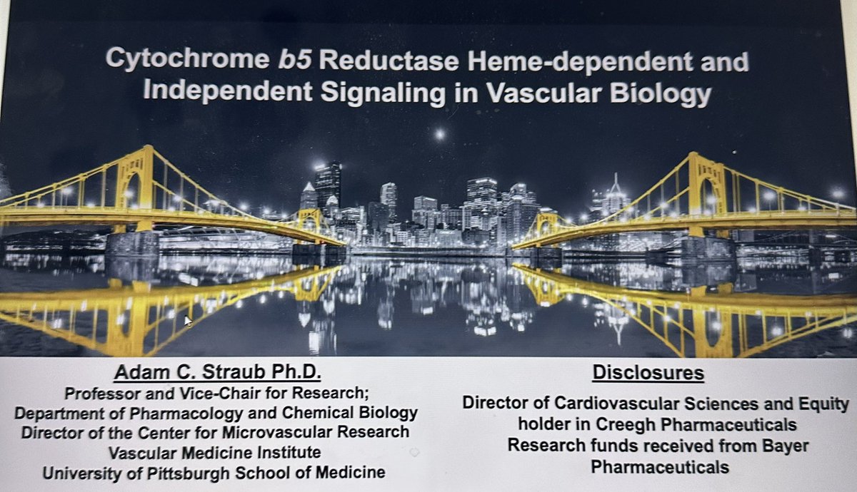 Great to have Dr Adam Straub here this week!