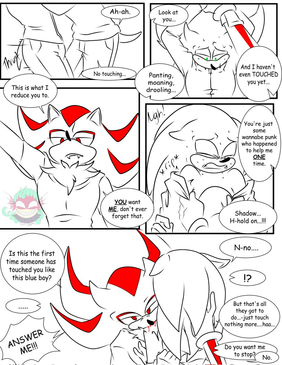Rae_Dragoon's tweet photo. That threw shadow off... he might pry later....
#ShadowTheHedgehog #SonicTheHedgehog #sonadow #shadonic #pt4 https://t.co/0O2tzGSDwm