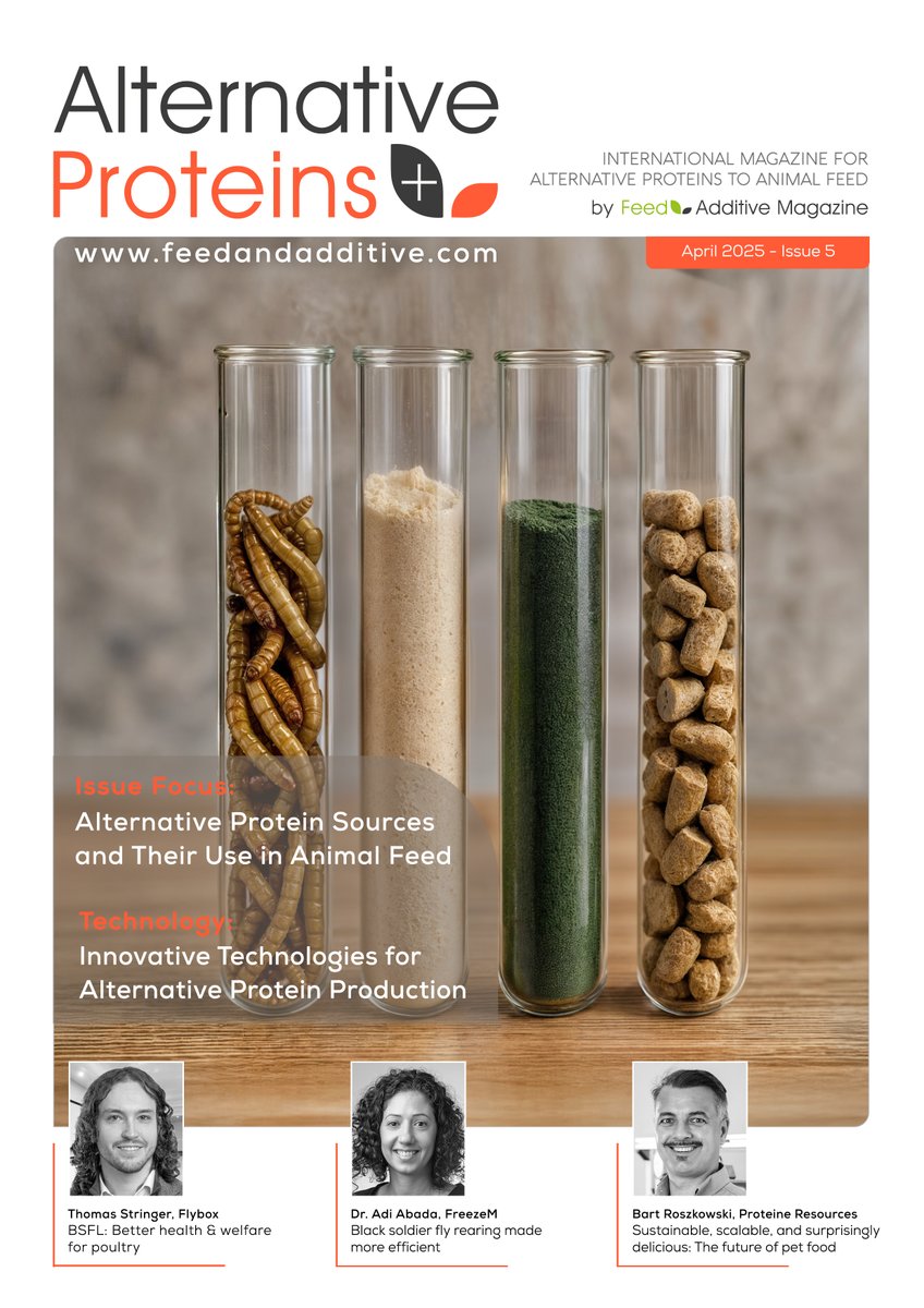 altproteinsmag's tweet photo. ๐ข๐๐น๐๐ฒ๐ฟ๐ป๐ฎ๐๐ถ๐๐ฒ ๐ฃ๐ฟ๐ผ๐๐ฒ๐ถ๐ป๐ ๐ ๐ฎ๐ด๐ฎ๐๐ถ๐ป๐ฒ April 2025 issue is out!๐ชฐ
๐ https://t.co/7YR7xknn1x ๐
Enjoy your reading..! ๐ค
#alternativeproteinsources #alternativeproteins #insectprotein #sustainableprotein #animalnutrition #insectmeal #insectoil https://t.co/NF7rFFU7DM
