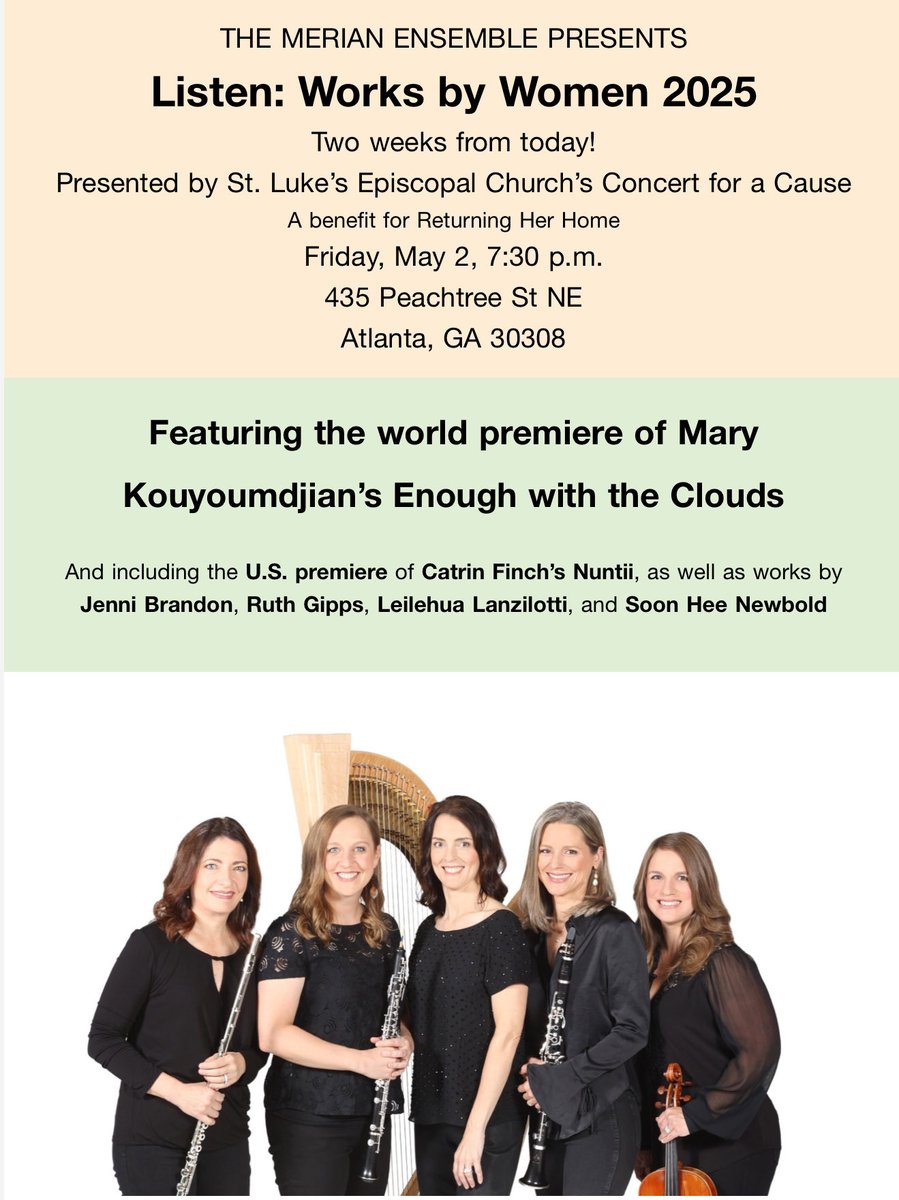 Please join us May 2!