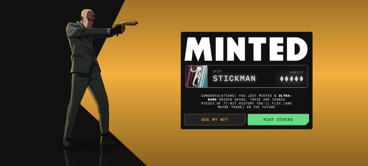 0xWoop's tweet image. My STICKMAN. LFG @the77bit on @AbstractChain .

LFG Team: @0xfanfaron @Dadaaacutie