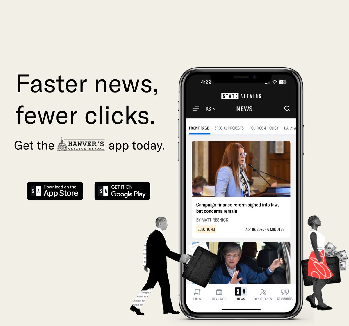 StateAffairsKS's tweet photo. Campaign finance reform is coming to Kansas—but some warn it could give megadonors and big corporations outsized influence during elections. Get the full story now on the app.

📲 Download:
iPhone: https://t.co/pODvhLAU8F
Android: https://t.co/fdI5NIgjmy

https://t.co/OgONeBnV76 https://t.co/5ub5gqbNRb