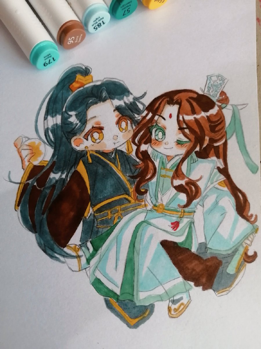 aki_chii5's tweet image. 描きながら悲しかった

#shiqingxuan #windmaster #TGCF #tianguancifu #HeavenOfficialsBlessing