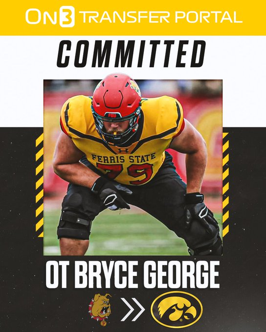 DEPSA grad Bryce George is transferring to Iowa.

football.thedzone.com/players/bryce-…