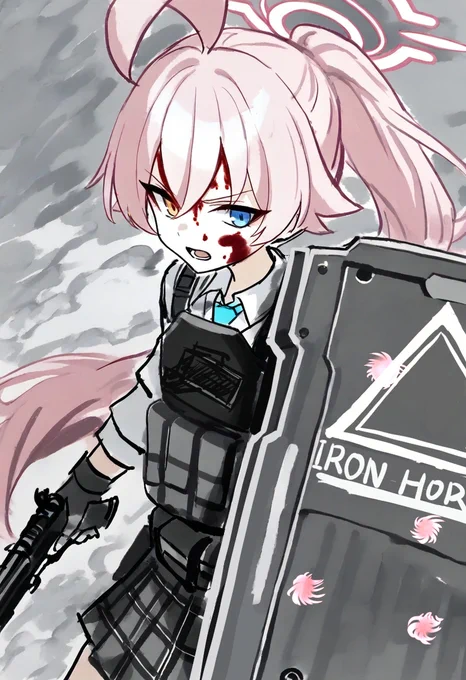 #過去絵でどれだけ伸びるか無言でチャレンジ 