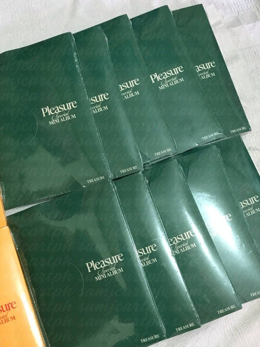 samjcart_'s tweet photo. #samj_sells | wts lfb treasure ph

special mini album "pleasure" green version

— ₱340
— sealed and onhand
— 1 week dop

cod: https://t.co/9VlsRPsQ0K https://t.co/S6KfURYDr8
