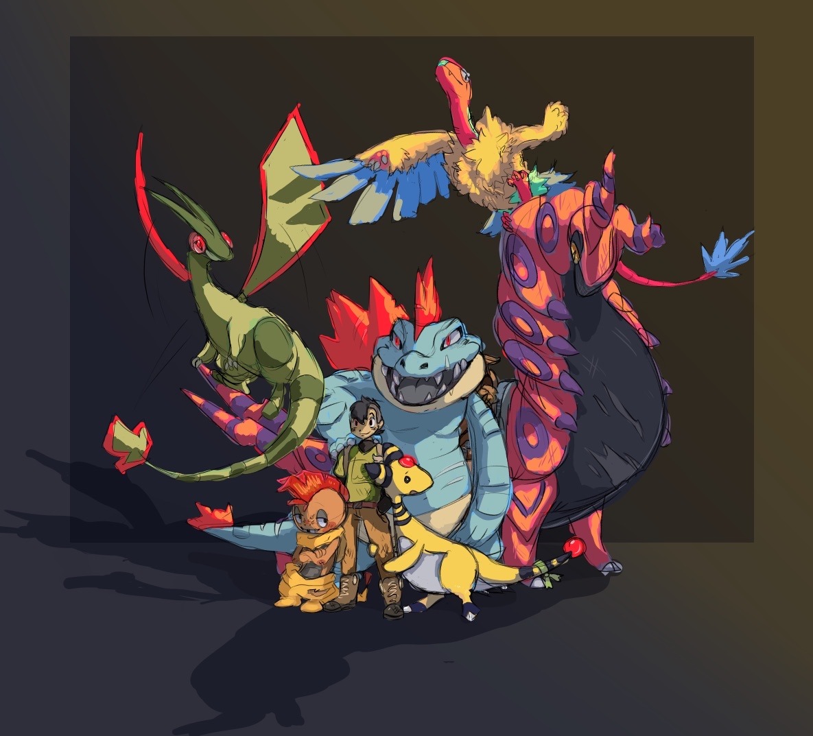 LukeHidron's tweet photo. IT'S FERALIFRIDAY, AN AMAZING WEEKEND FOR ALL OF YOU, MY FERALIFOLLOWERS❣️
FERALISEXTOU! DESEJO UMA SEMANA INCRÍVEL, E UM FINAL DE SEMANA DIVERTIDO PARA VOCÊS, MEUS FERALISEGUIDORES❣️
#Pokemon #Flygon #Ampharos #Scolipede #PokemonLegendsZA #Feraligatr #Scrafty #Archeops https://t.co/eVp1R8J1HP
