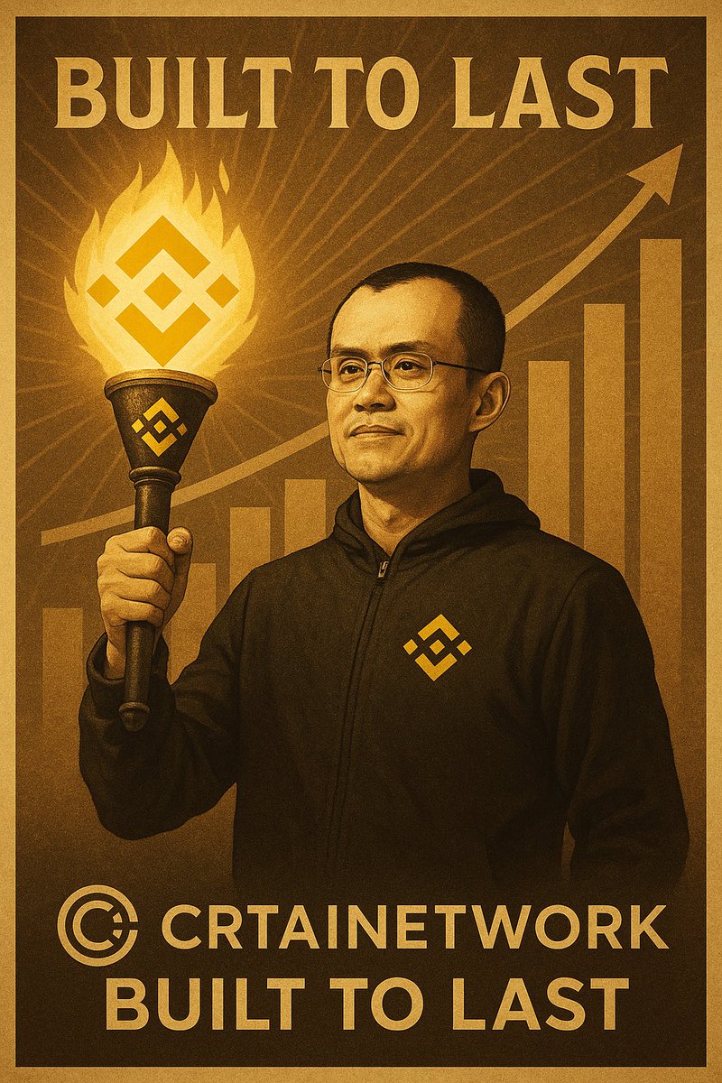 BNB is not just Binance’s token — it’s a symbol of trust and innovation. Still one of the strongest projects at the heart of crypto.
Thank you, CZ <a href="/cz_binance/">CZ 🔶 BNB</a> . The future built with BNB is shining bright!

#BNB #Binance #CZ #Crypto #BNBChain #CRTAI