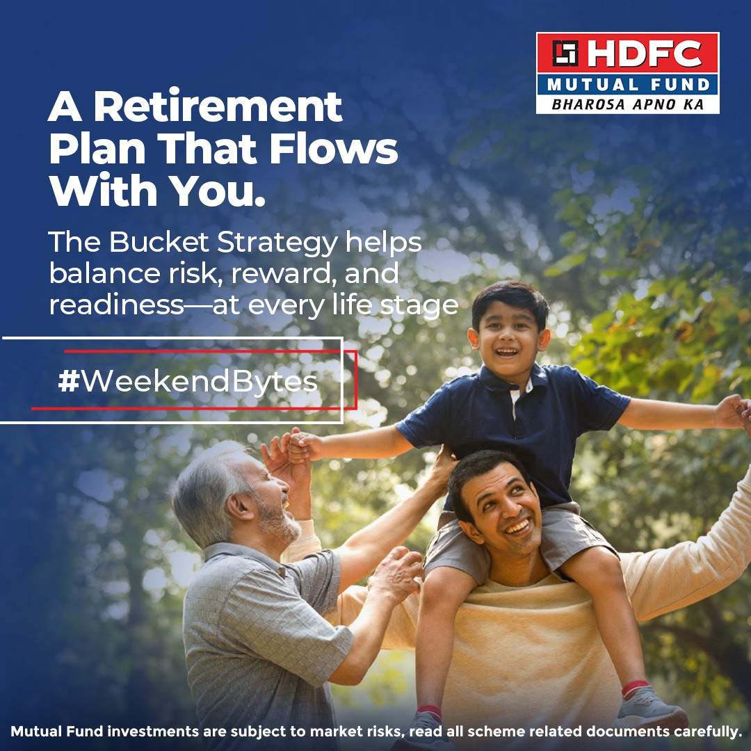 hdfcmf's tweet image. Explore how the Bucket Strategy helps you plan for today, tomorrow, and beyond.
Read our #WeekendBytes to know more: bit.ly/42QxmrG

#hdfcmf