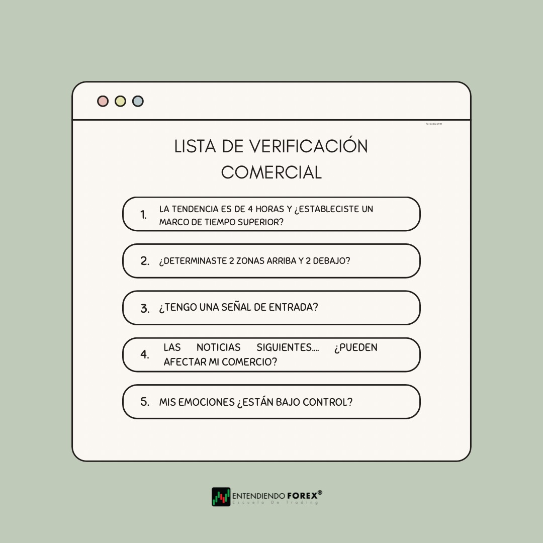 EntendiendoFX's tweet photo. ¿Conoces la lists de verificación Comercial?

Encuentra más en https://t.co/pNFDVaLCob⁠
⁠
#Forex #FXLife #FX #Mercados #Broker #Trader #ForexLife #Traders https://t.co/AZIfVeTSCl