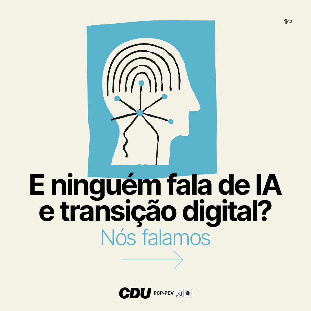 pcp_pt's tweet photo. 🤖 E ninguém fala de IA e transição digital?
🗣 Nós falamos
🧵
(1/10) https://t.co/gohSr3SN8n
