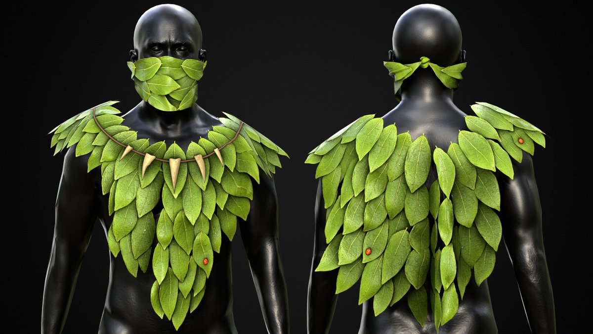Jungle Leaf Bandana &amp; Poncho for <a href="/playrust/">Rust</a> Jungle Update 🌴

#rust #rustskins
