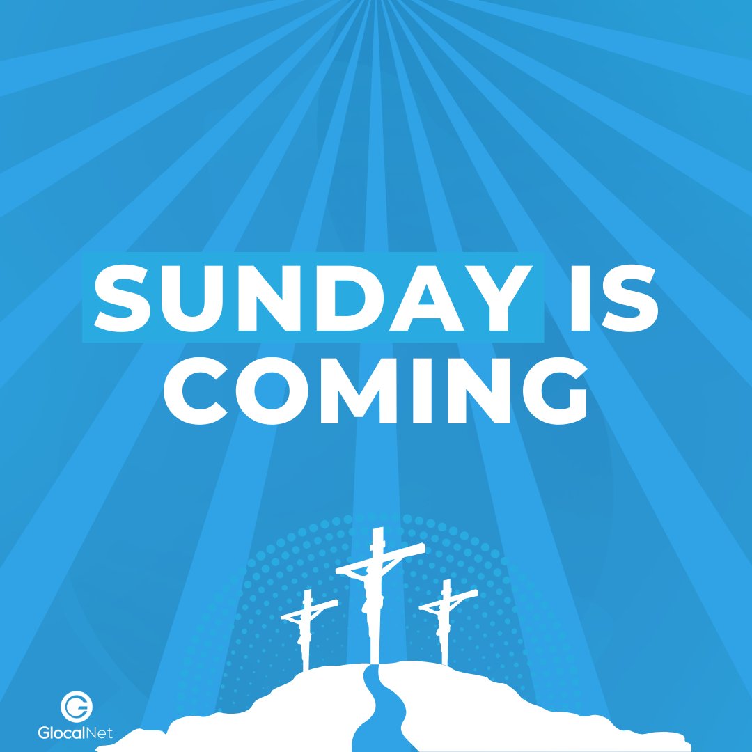 Today, we remember the ultimate act of love—Jesus laid down His life so we could be reconciled to God. Even in darkness, He was working for our salvation. The cross wasn’t the end—Sunday is coming!