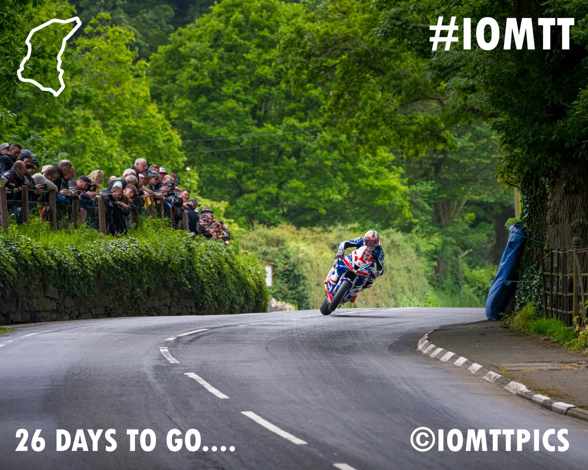 26 Days to Go #ttcountdown #iomtt #iomttraces #tt #tt2025 #WheelieWednesday