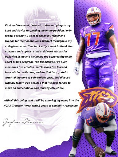 jaynoo1k's tweet image. 2+ Years of Eligibility Remaining

6’3 280

OG/OT/C 

@RivalsPortal @247SportsPortal