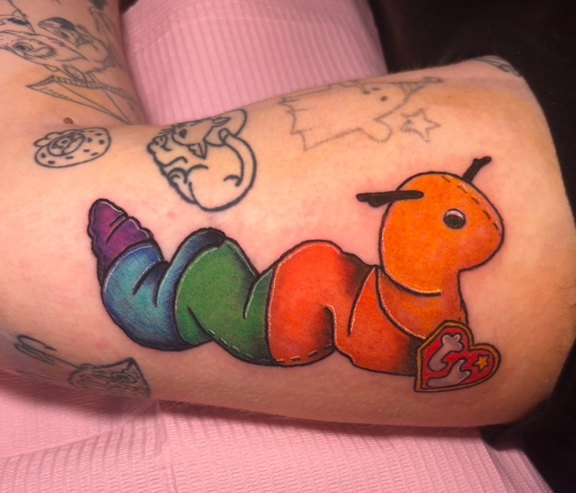 grlpwrart's tweet photo. I hit my year as a tattooer in March!!! Here’s some stuff I’ve done recently 🫣🙈 #tattooartist #tattoo #nyc https://t.co/u8Z3COwtWW