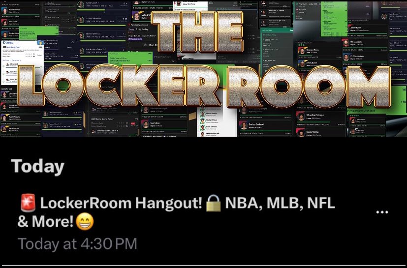 Quatheartisttt's tweet image. 🚨LockerRoom Spaces Today! @ 4:30 EST. Host By Me &amp;amp; @TaeKobain 

-Stop By And Talk With Some of The LockerRoom Members!🔥

-Everyone Is Welcome!🏠

-Let’s Make This A Fun Space For The LockerRoom🔒@lockerroomprops 

Join The LockerRoom! LOCKERROOM.WIN #spaceshost