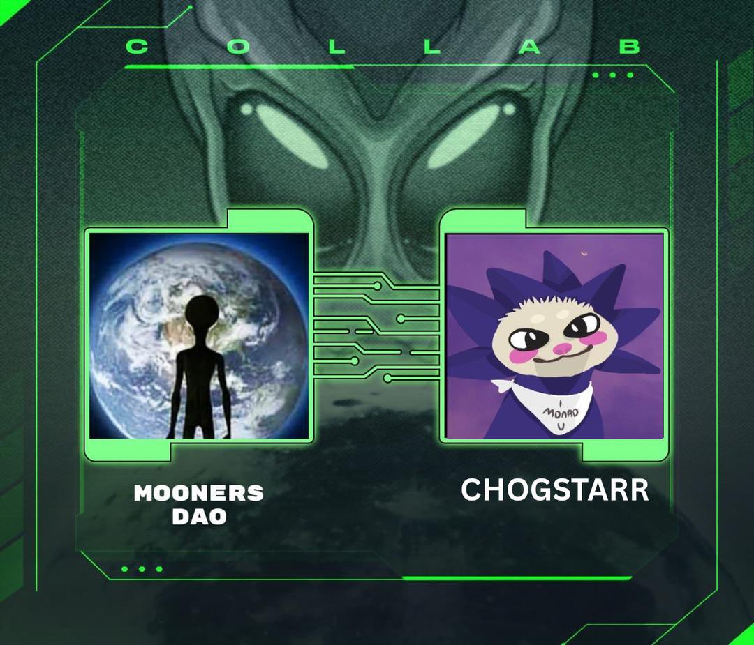 mooners__dao's tweet photo. GM Mooners🌖

We are excited to announce our collaboration with @chogstarrr 

Chogstar’s art is cute, highly memeable and subtly connects to Monad lore without being overly dependent, ensuring it stands on its own.

More details on our discord! https://t.co/cVay42L6cr