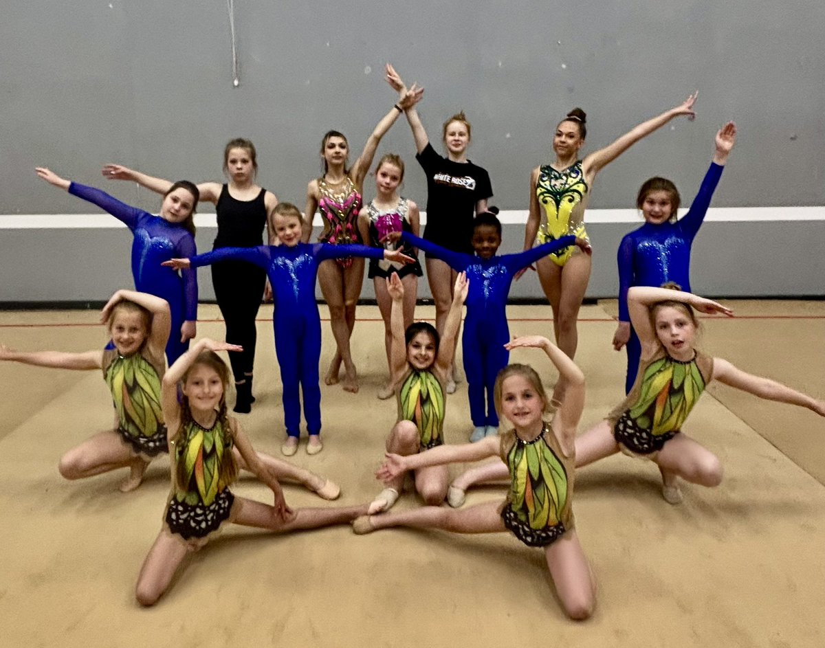 RhythmicRose's tweet photo. Best of luck to all gymnasts going to Deeside competition on Saturday!🤞They looked amazing at the final rehearsal ✨😍 https://t.co/ruFbdYmTwp