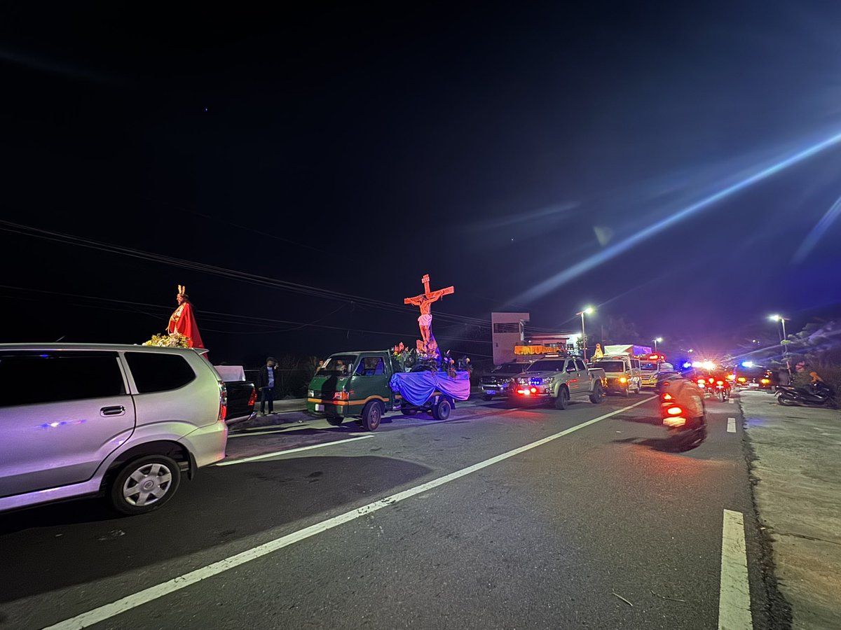 RomingSubaldo's tweet photo. One person died on the spot and at least 10 injured when an SUV hit  catholic devotees joining a prosesyon this Good Friday in Alangilan, Bacolod City @ABSCBNNews https://t.co/224WfOUydd