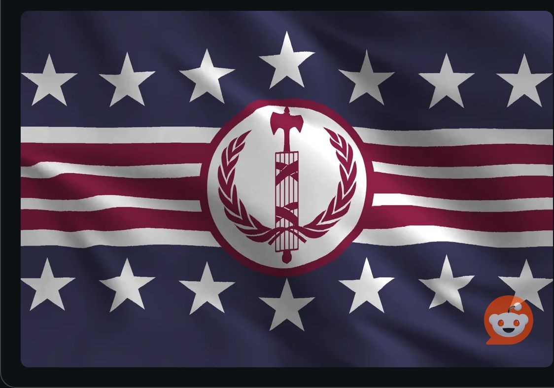 michelhoffmann's tweet photo. The New US flag. MAGA ! https://t.co/9jkgUgvkuU