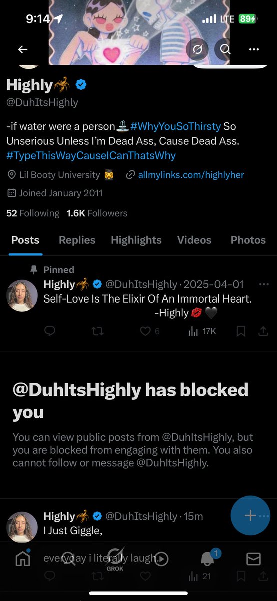 sudoslime's tweet image. How you gone say that then block me from responding? 😂😂