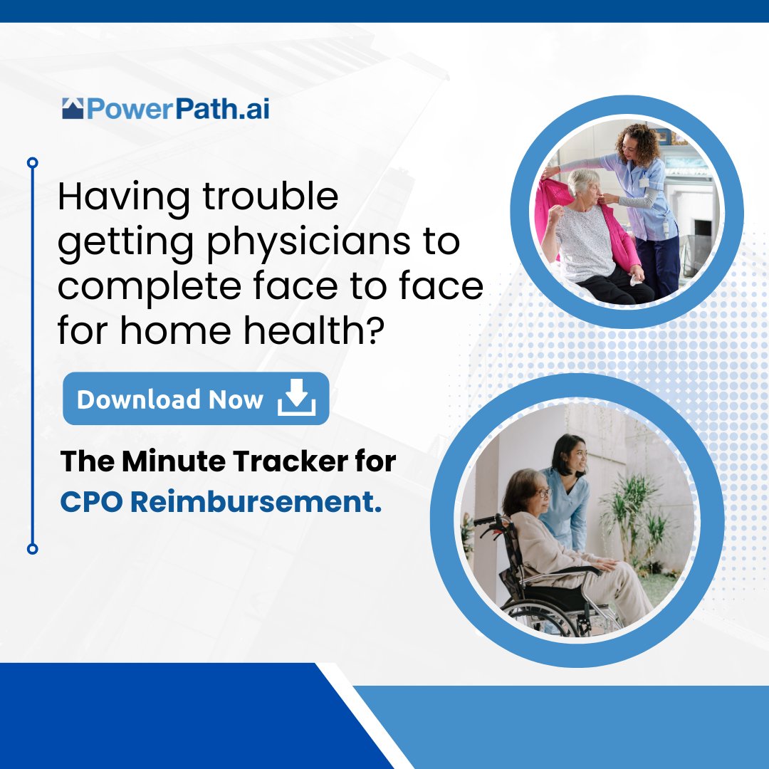 Powerpathai's tweet image. Physicians too busy to document face-to-face for home health?

📥 Download the Minute Tracker!

hubs.ly/Q03hYsHs0

 #HealthcareTools #PowerPathAI