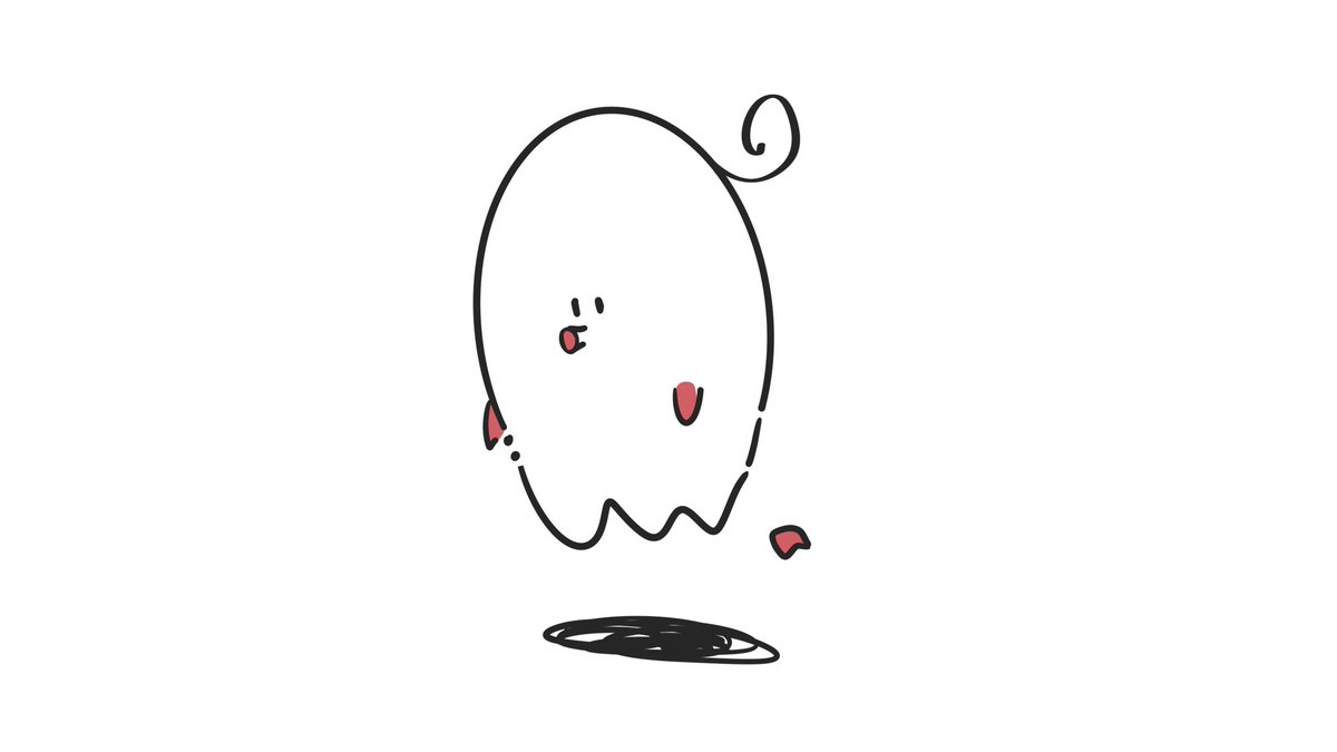 hani_82_3's tweet photo. たこおばけ https://t.co/TgMusP6FAl