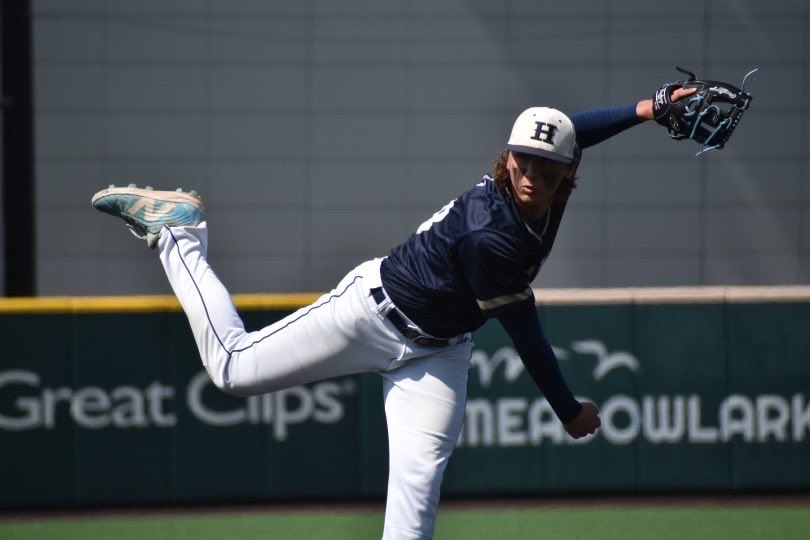 Cooper Grace of Hayden with a huge performance for the Wildcats to take down 5A Emporia 5-3. Grace had the go ahead grand slam in the top of the 7th that ended up winning the game. Grace also threw in game one of the double header where he pitched a complete game shutout with 11