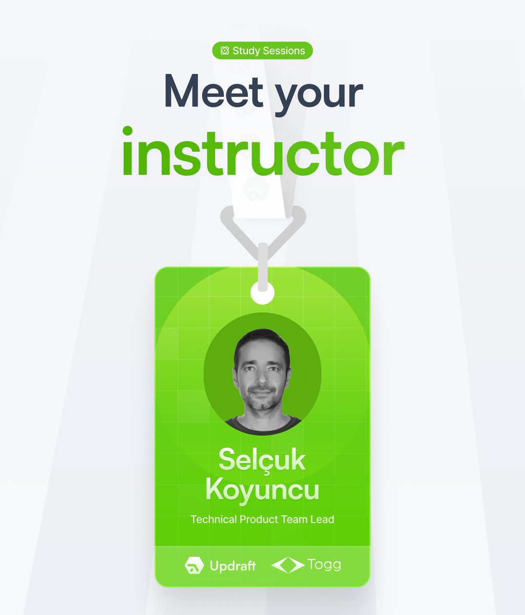 👨‍🏫 Meet your instructor: Cyfrin Updraft live study session

Selçuk is leading the Solidity study session in Turkish on 20 April.

A blockchain innovator by day, he’s building secure systems at the heart of Türkiye’s electric vehicle revolution <a href="/Togg2022/">Togg</a>.

👇