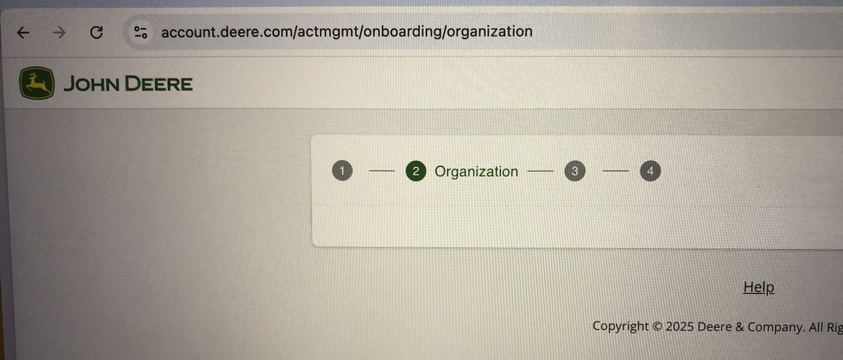 Stef (@stephanecome) on Twitter photo Good morning <a href="/JohnDeere/">John Deere USA</a>
What’s the next step here when creating an account? I’m stuck.
Hopefully the equipment works better than the website. 🤨 Good morning <a href="/JohnDeere/">John Deere USA</a>
What’s the next step here when creating an account? I’m stuck.
Hopefully the equipment works better than the website. 🤨