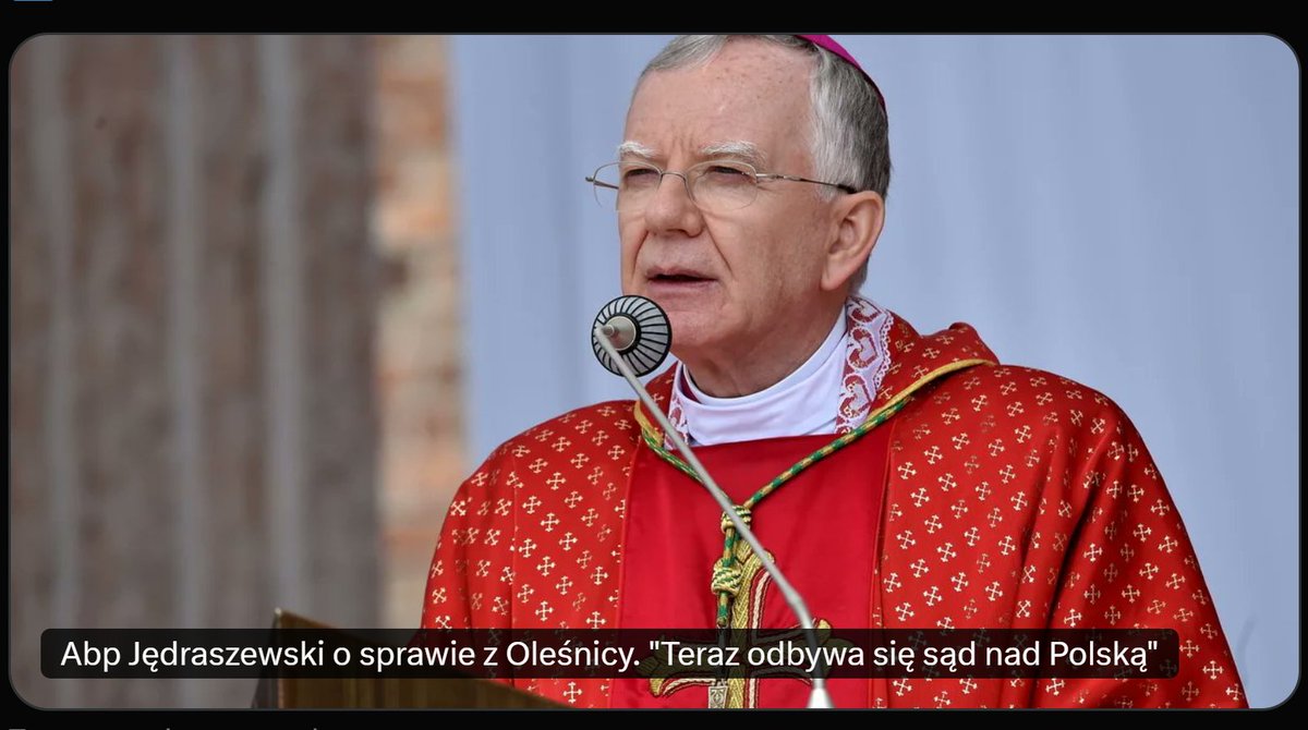 zmok_pl's tweet photo. W mojej opinii Arcybiskup Jędraszewski powinien być Prymasem Polski, bo najbardziej na to zasłużył swoją postawą i najbardziej się do tej roboty nadaje. Co o tym myślicie? https://t.co/BkmTA54977