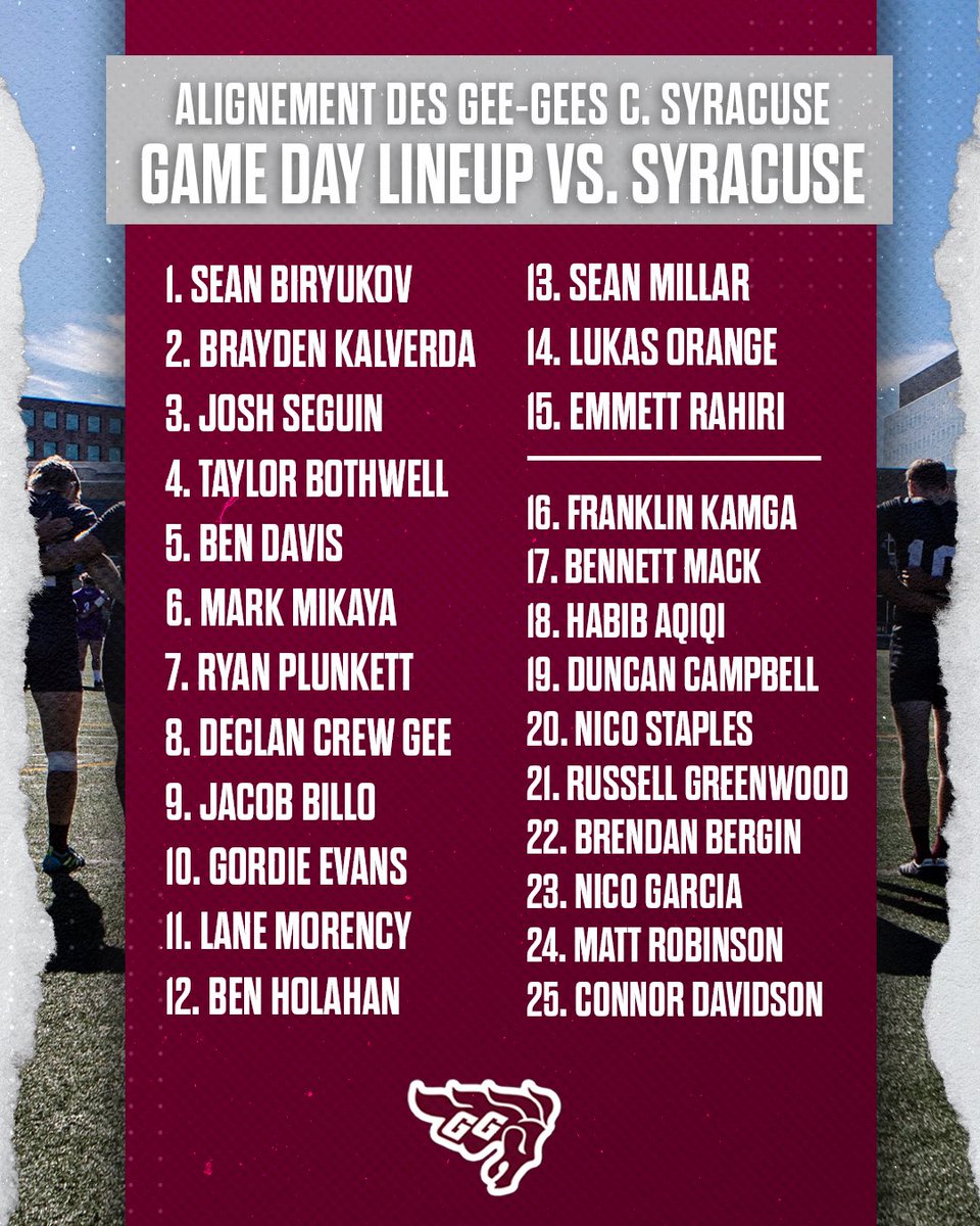 Gee-Gees Men’s Rugby | Rugby masculin tweet media