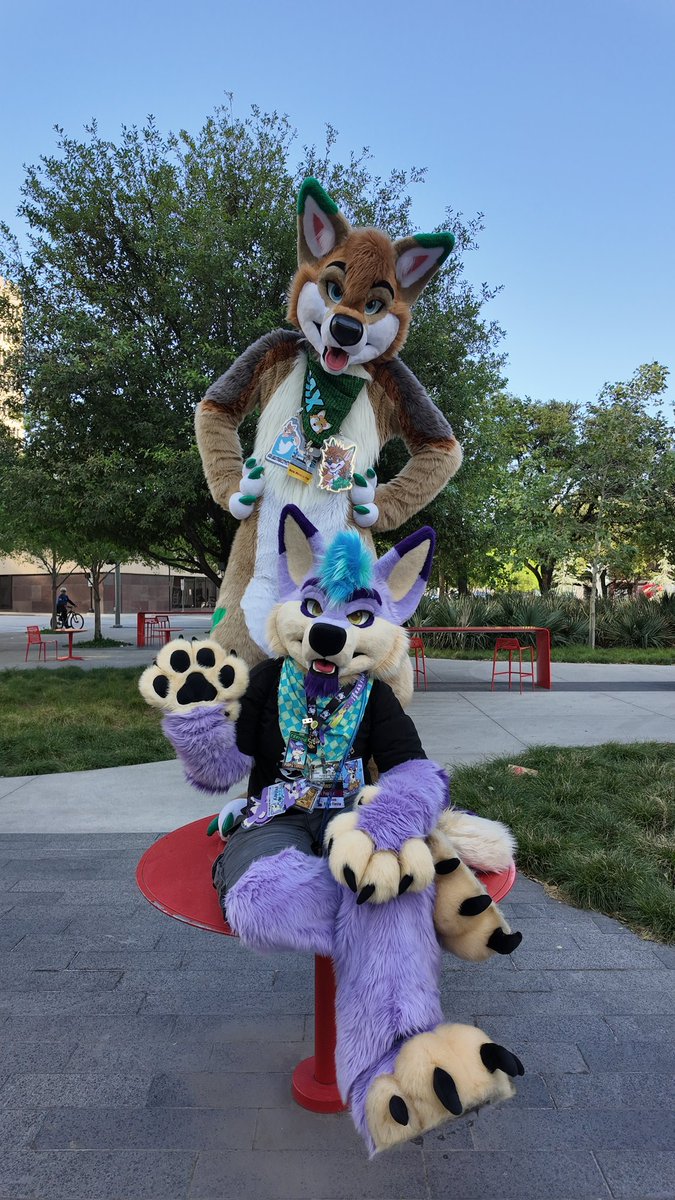 Riggle π FDATL (@riley_coyote_) on Twitter photo Coyotes on tables! #FursuitFriday
πΊ <a href="/JaxTheCoyote/">JaxTheCoyote π AFC</a>
πͺ‘ <a href="/TwinkyArts/">Twinky Artsβ¨</a>
πΈ <a href="/KerrijaGryphon/">Kerrija Gryphon</a> at #TFF2025 Coyotes on tables! #FursuitFriday
πΊ <a href="/JaxTheCoyote/">JaxTheCoyote π AFC</a>
πͺ‘ <a href="/TwinkyArts/">Twinky Artsβ¨</a>
πΈ <a href="/KerrijaGryphon/">Kerrija Gryphon</a> at #TFF2025