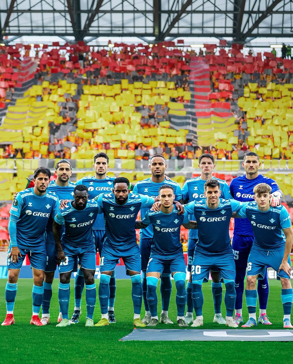 SEMIFINALS, HERE WE GO ✔️
#RealBetis #ConferenceLeague #UECL