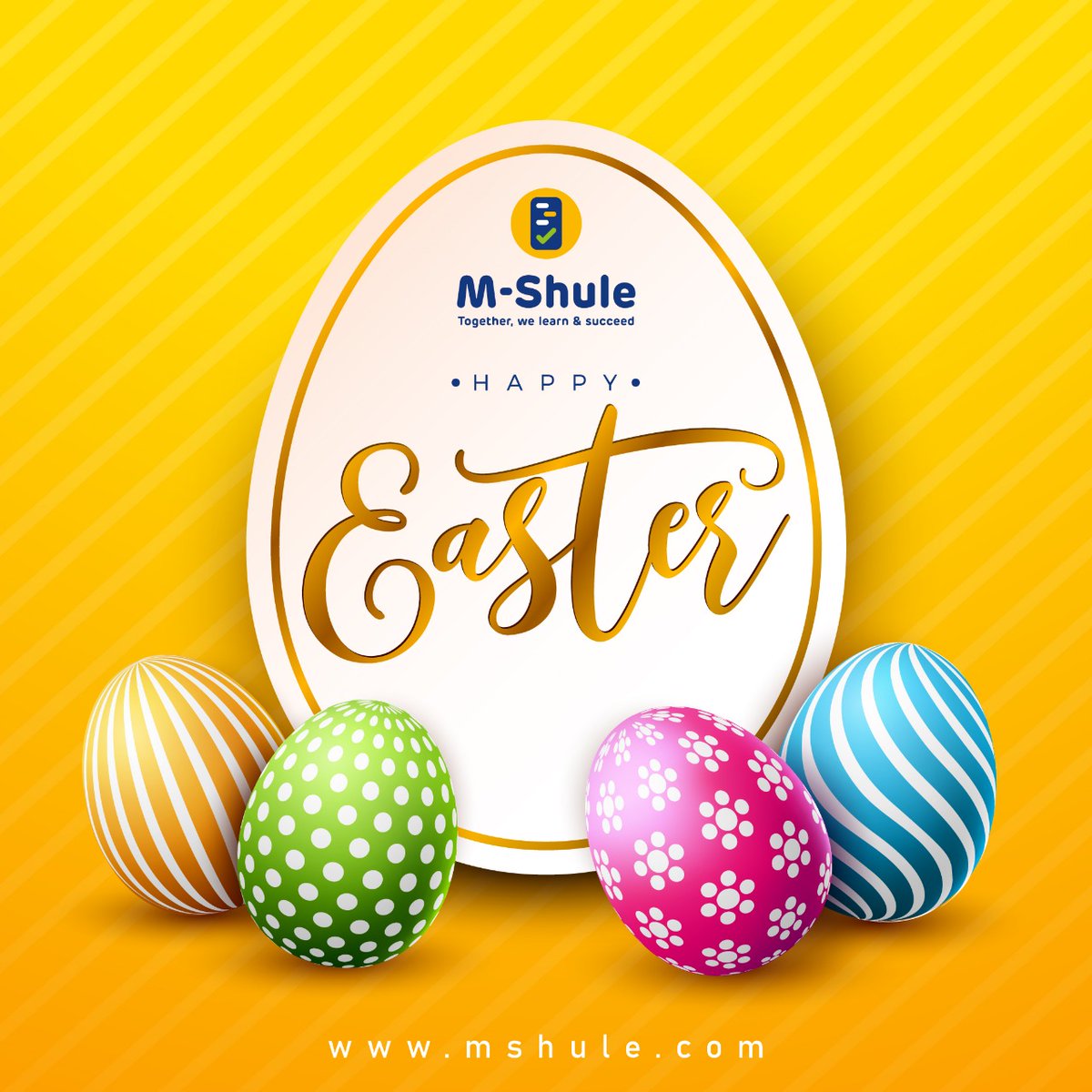 This Easter, may your heart be filled with hope, your days with joy, and your path with new possibilities.

 Happy Easter from all of us at M-Shule! 🌸🐣
